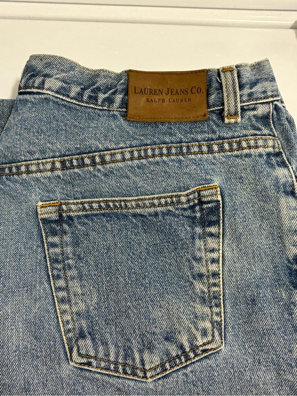 Lauren Ralph Lauren Women's Straight-Leg Jeans in Light Blue Denim 20W
